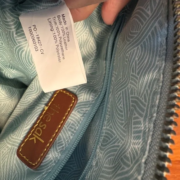 The Sak Leather Handbag Crossbody Bag Adjustable Strap Excellent Condition EUC - Picture 13 of 13